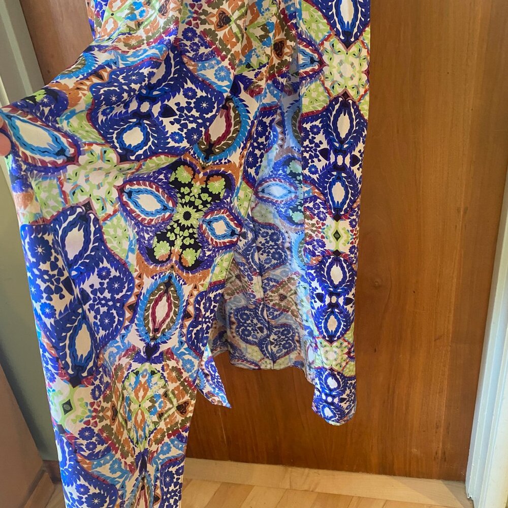 Stunning 100% Silk Rare Maxi dress by Matthew Williamson Escape - Picture 3 of 6